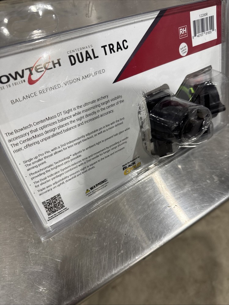 Bowtech Centermass Dual Trac Sight, 2 pin, RH