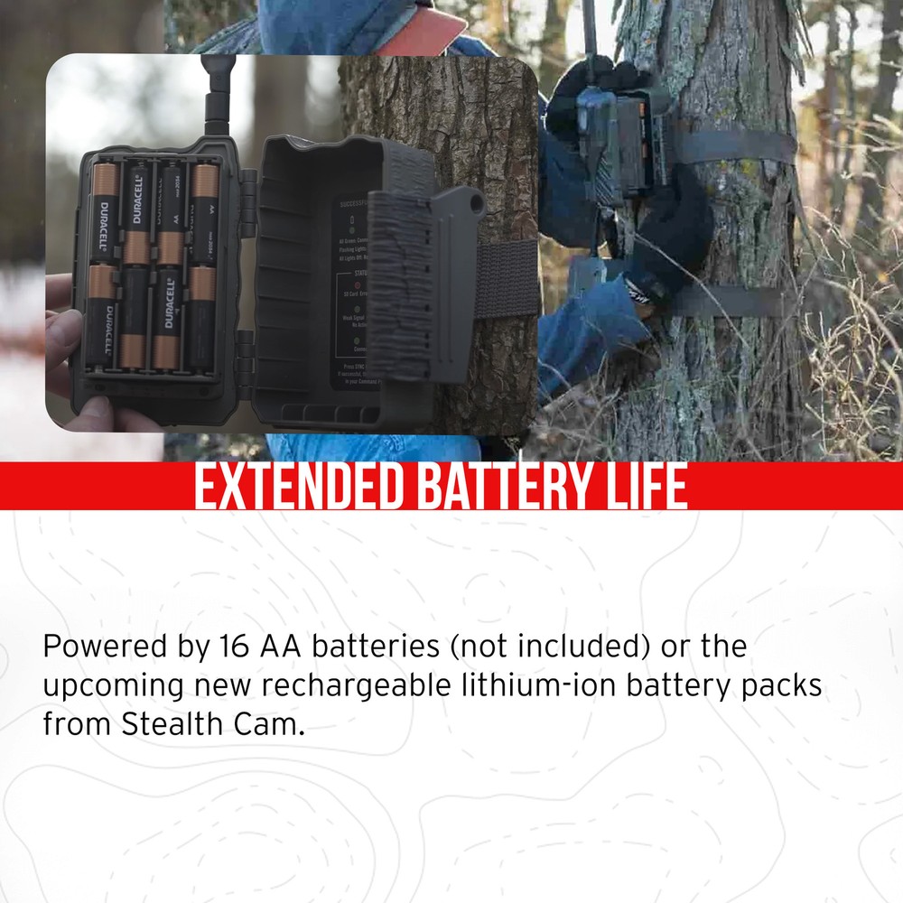 Stealth Cam Flashback White Flash Cellular Trail Camera 4-Pack Bundle