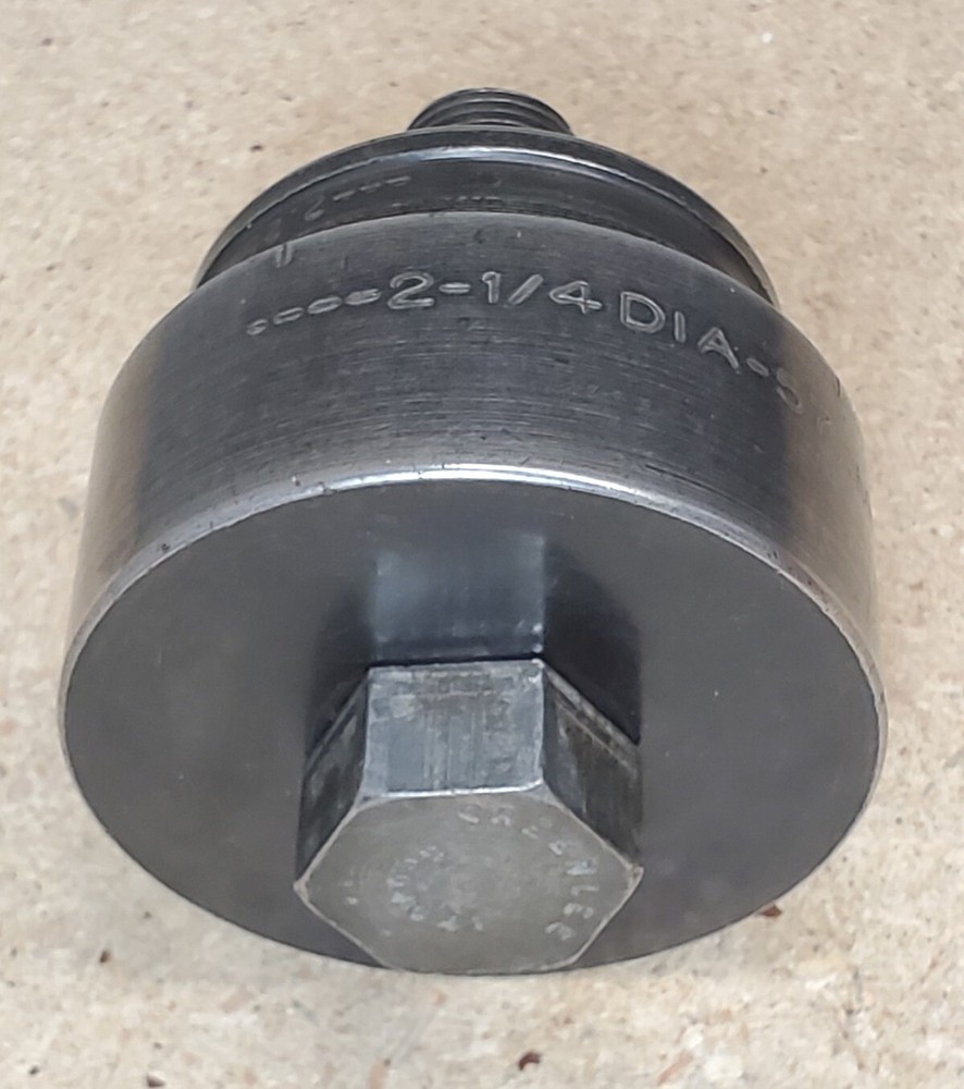 Greenlee No. 730 - 2 1/4" diameter punch - knockout