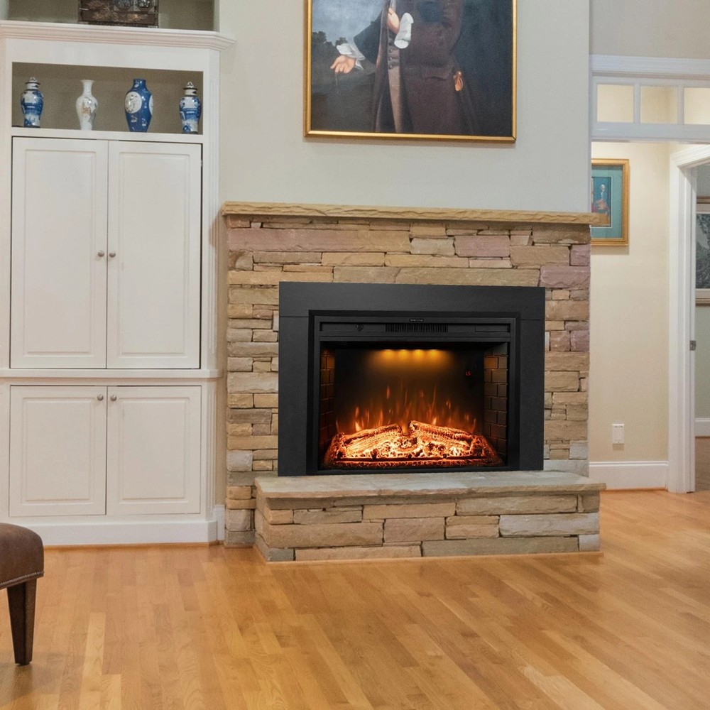Dreamflame DF03EFTRIM33W Fireplace Trim Kit EF33WT/B/M 33" Insert