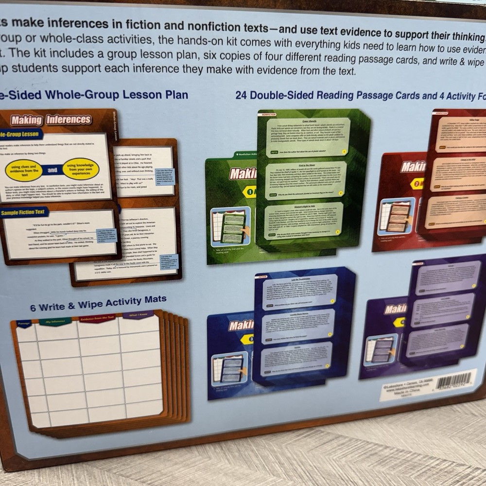 Lakeshore Finding Evidence Comprehension Kit Making Inferences