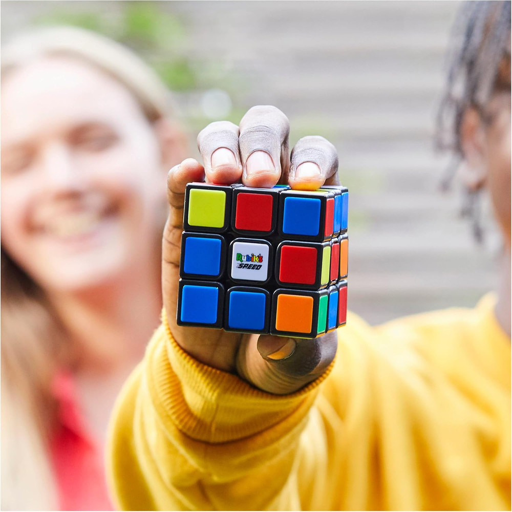 Rubik’S Cube, 3X3 Magnetic Speed Cube, Problem-Solving Brain Teaser, Classic Col