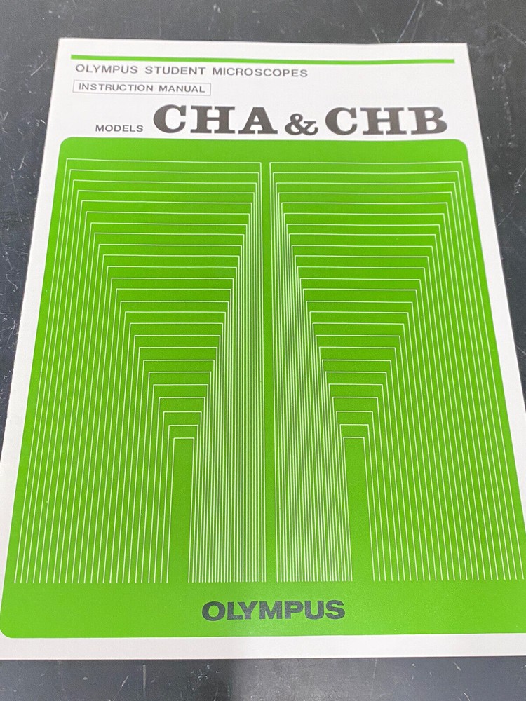 Olympus Student Microscope CHA & CHB - User Guide / Manual / Instructions Book