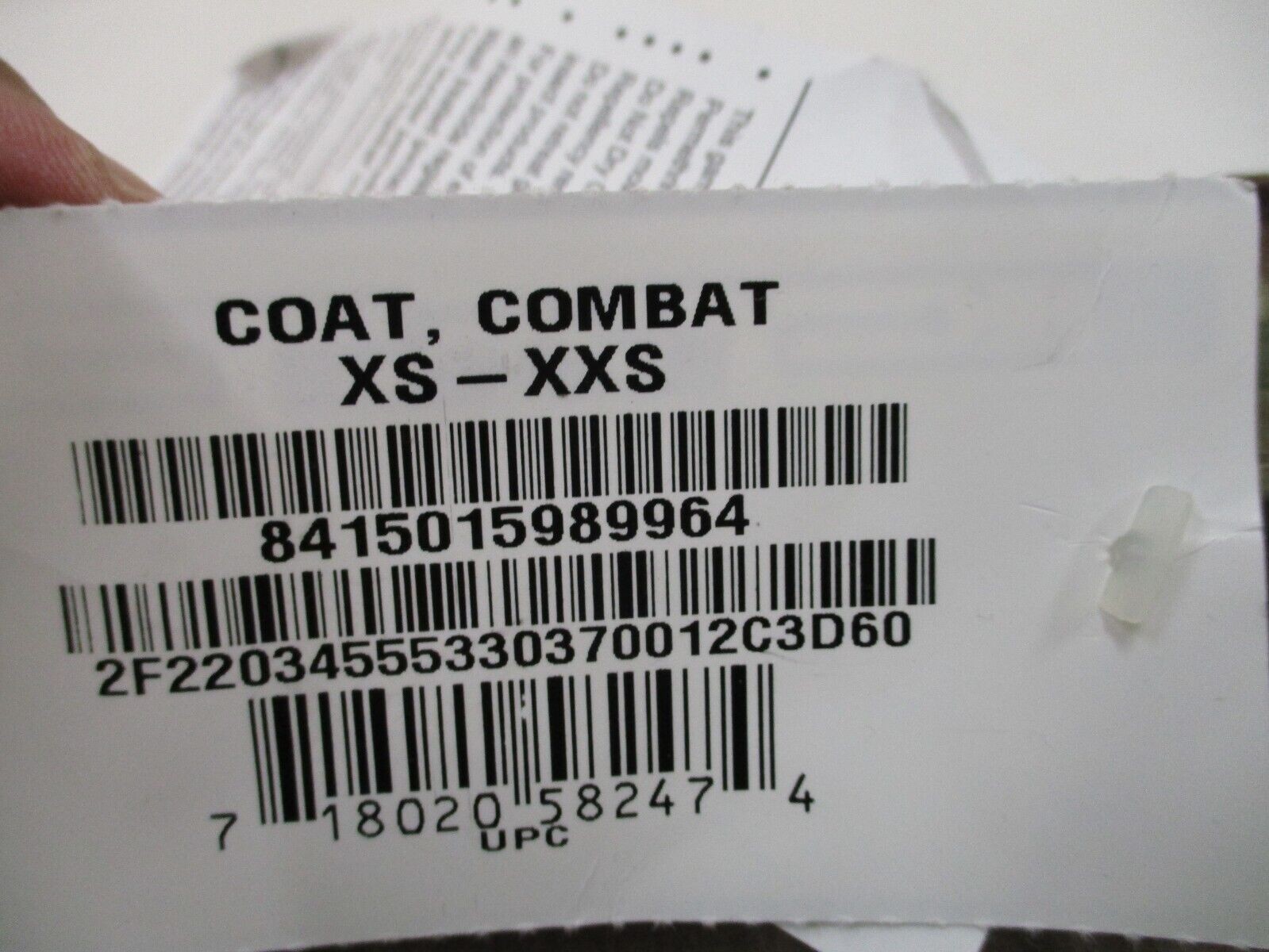 NEW US ARMY ISSUE OCP FRACU UNIFORM TOP X-SMALL/XX-SHORT COAT FLAME RESISTANT