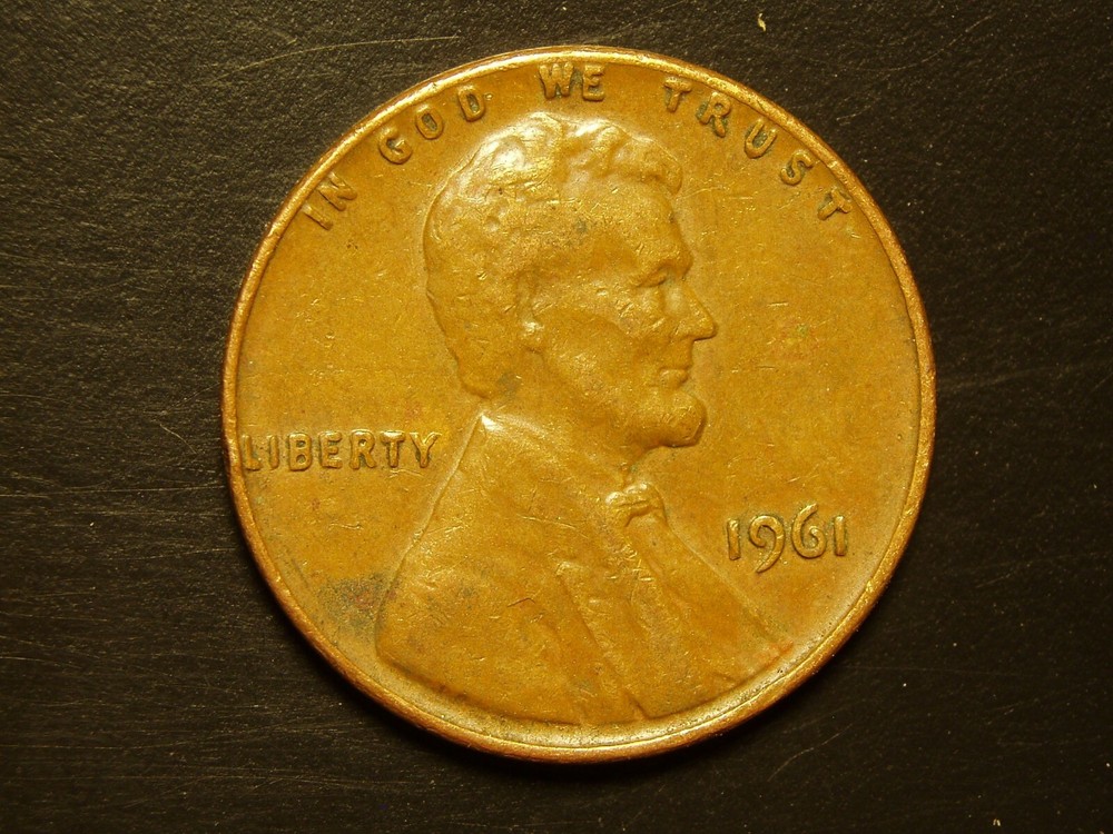 1961 ONE LINCOLN MEMORIAL CENT #85