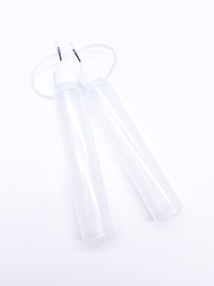 2 x 30ml Precision Tip Glue Applicator Bottle Empty Ideal for Quilling