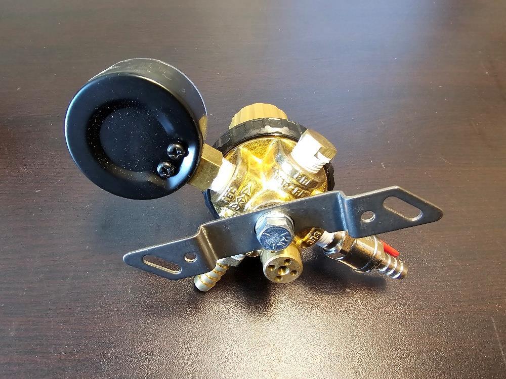 Taprite CO2 Nitrogen Secondary Regulator - 1 Body / 1 Pressure Beer CO2 New