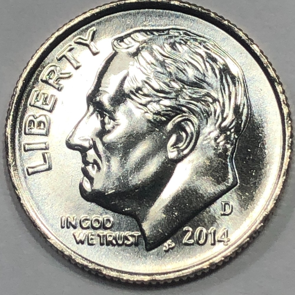2014 D - Roosevelt Dime