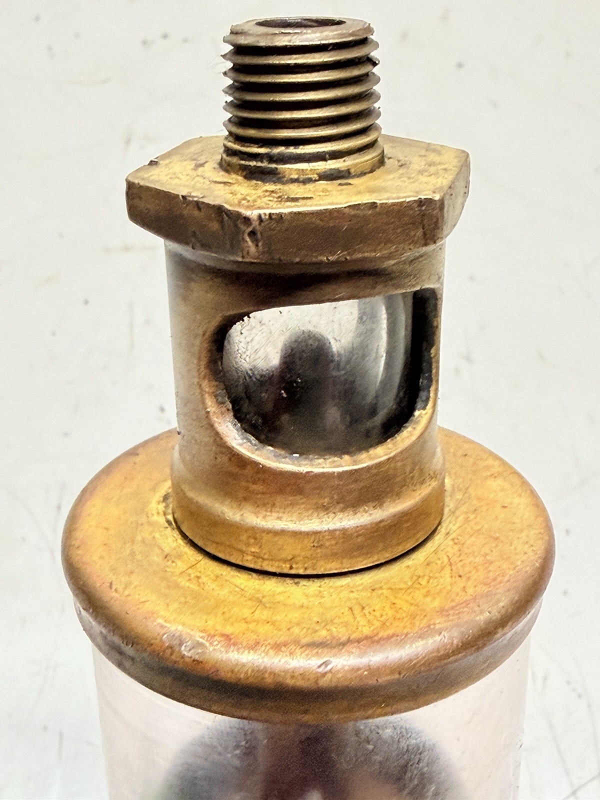 Brass Cylinder Oiler IHC M International Famous Mogul Hit Miss Engine 1/4" NPT