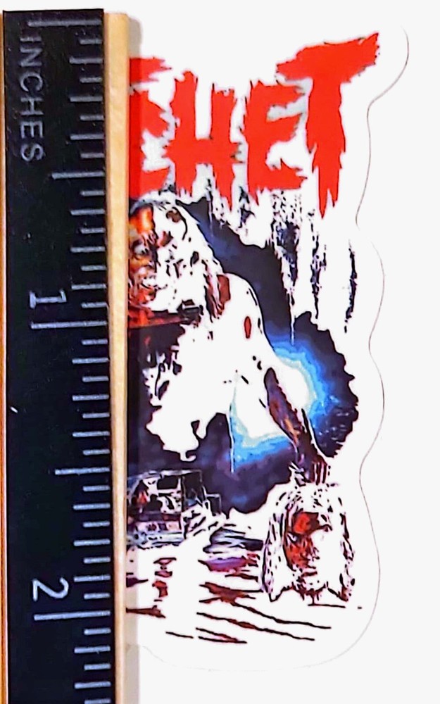 Hatchet Horror Waterproof Sticker