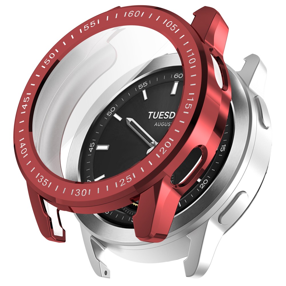 For Xiaomi Watch S3 Smart Watch TPU Case Full Screen Protector Protective Shell