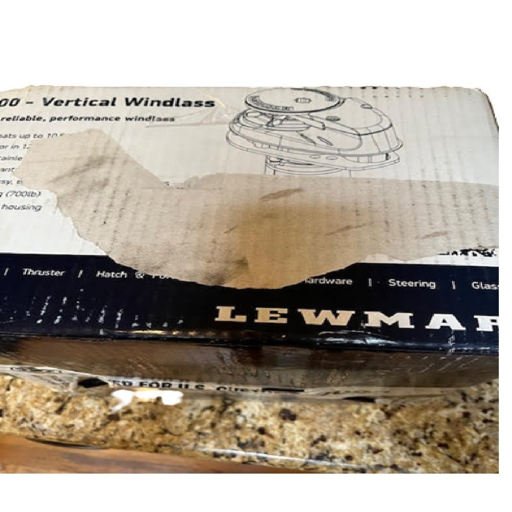 Lewmar V700 Vertical Windlass Kit - 12V- opened box