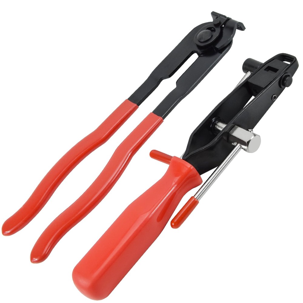 2PCS CV Boot Clamp Pliers, Axle Pliers With Joint A1, Red
