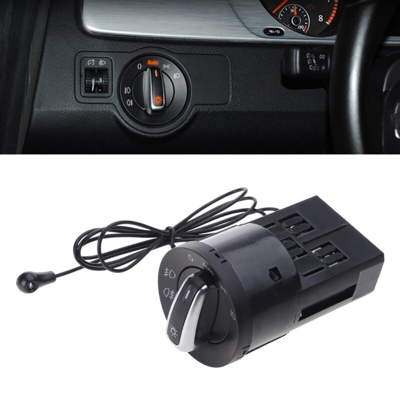 Headlight Control Fog Knob for Golf 4 MK4 B5 SwitchPlug