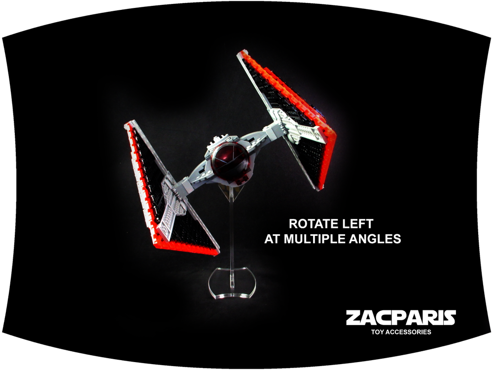 DISPLAY STAND for Star Wars Lego 75272 Sith TIE Fighter - Multi Angled NICE!!!!!