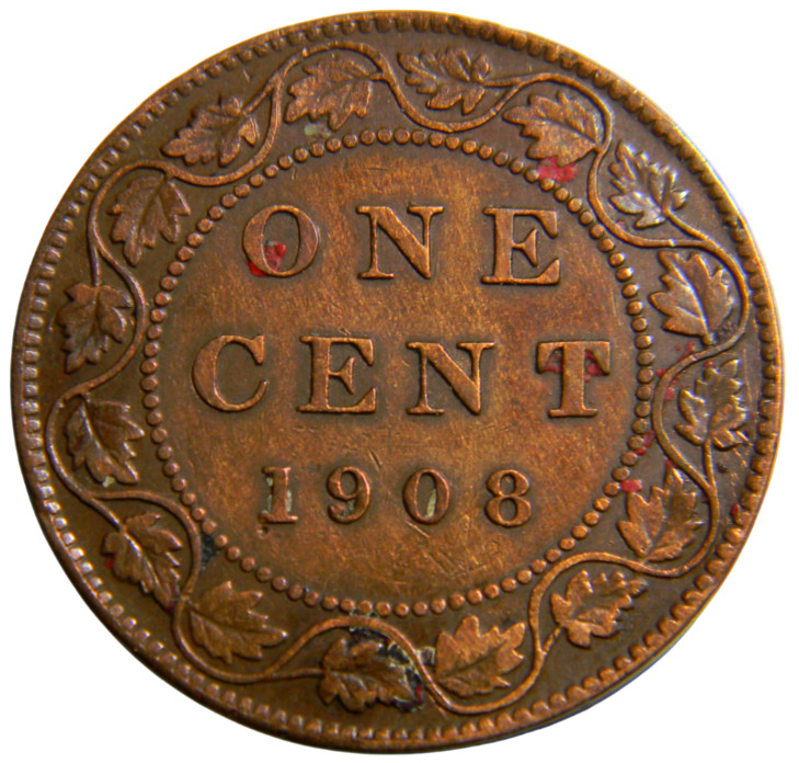 Canada 1908 One Cent (0704)