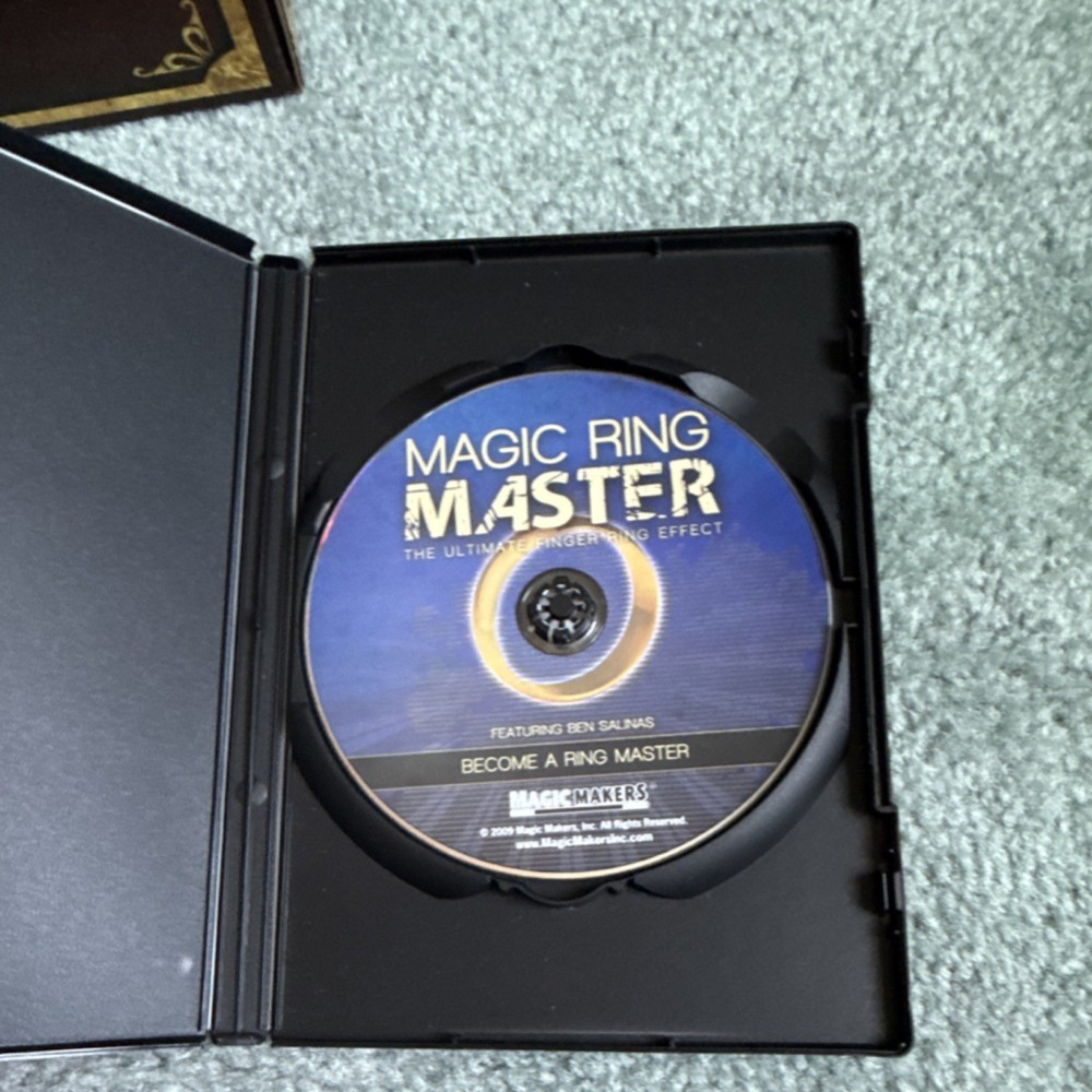 Magic Makers Magic Tricks Box Set Dice Cups Ring Master Sizzle Stick
