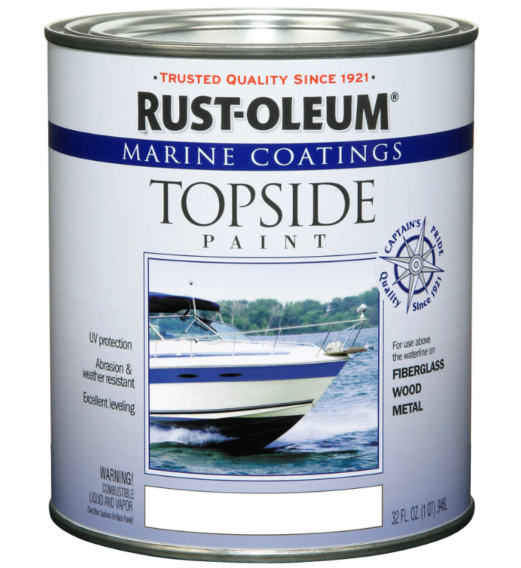 Rust-Oleum Marine Topside Paint- 1 Quart