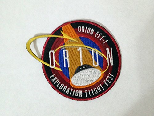 New NASA Space Program Orion Exploration Flight Test 1 Patch Made in USA