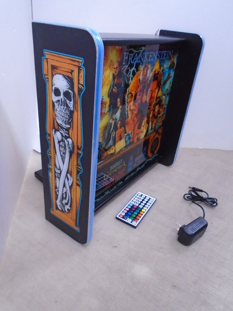 Frankenstein Pinball Head LED Display light box