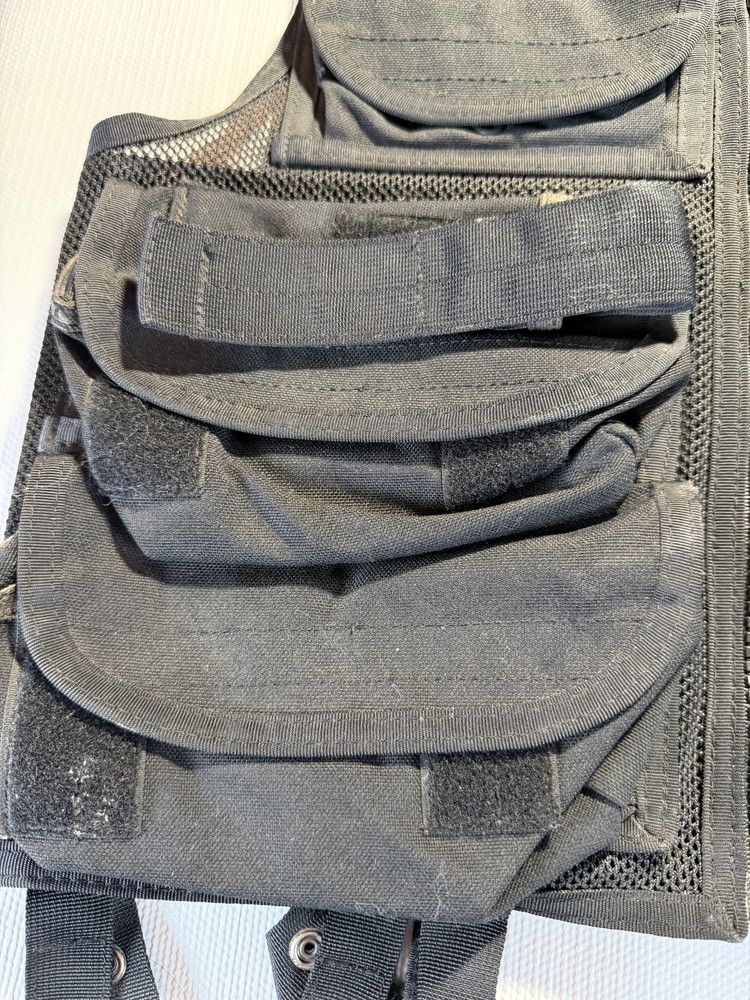 Blackhawk Tactical Vest Black Adjustable One size.