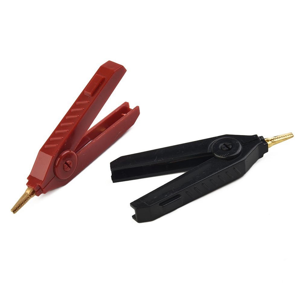 Practical Clips Lcr Test Clips Accessories Black + Red Copper