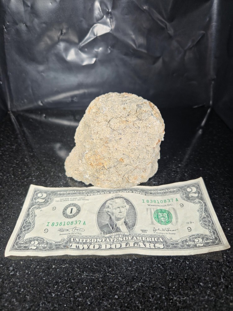 Very Bright Solid Peach Fluorescent Sphalerite Horn Silver Mine, Utah 547 Gram