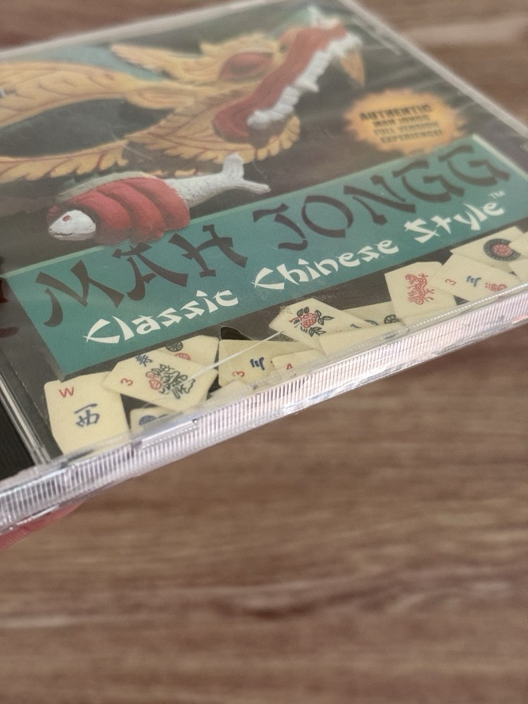 NEW Sealed EXPERT Software Computer PC MAH JONGG Classic Chinese Style GAME