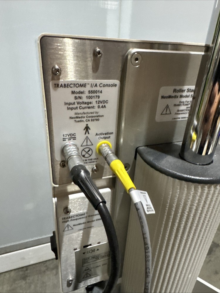 NEOMEDIX Trabectome High Frequency Generator I/A Console 550014& 550047