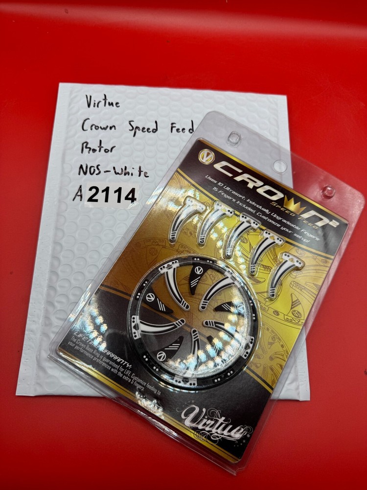 Virtue Crown Speed Feed Rotor NOS-White