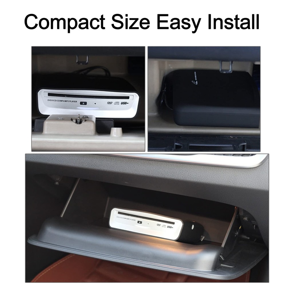 Portable CD Player for Car with Bluetooth and USB Connection,USB External Uni...