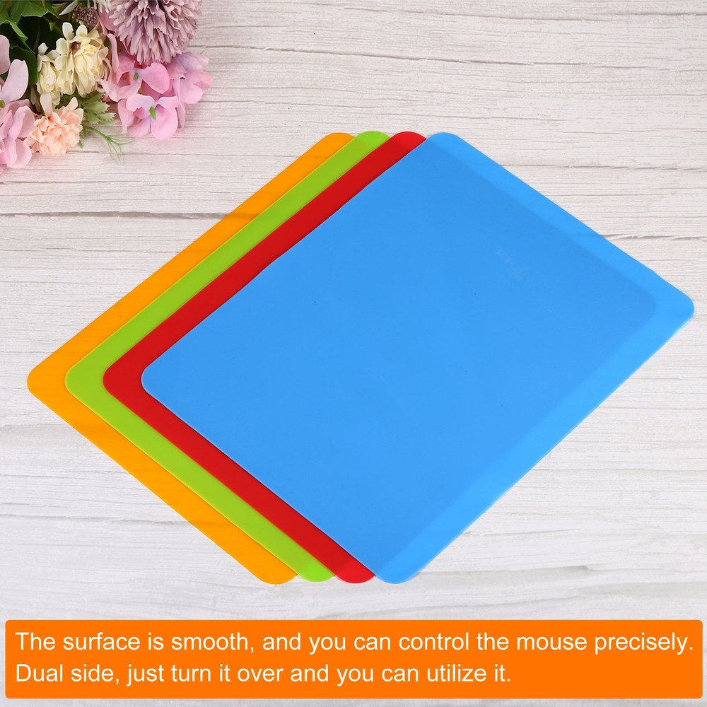 24"x16" Silicone Mat Non-Slip Resin Casting Crafts Pad Sheets Protector Blue
