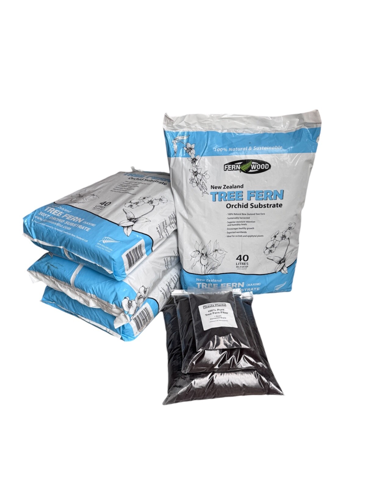 Fernwood Tree Fern Fiber – New Zealand Premium Orchid & Aroid Substrate