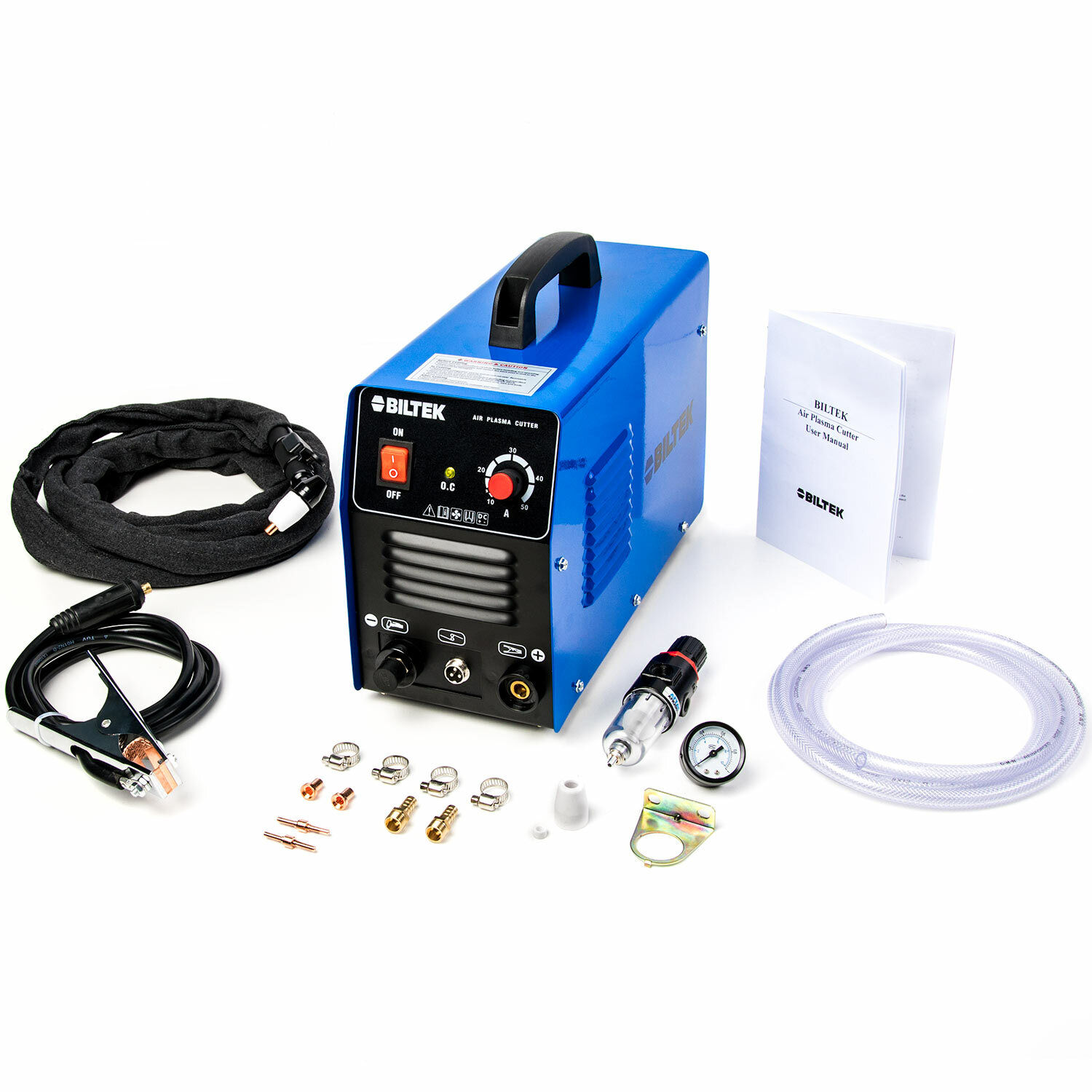 Plasma Cutter Digital Inverter 110/220V Voltage Performance Cuts 15-50 Amp