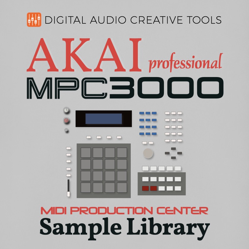 Akai MPC3000 Sample Library (1,500 Samples) - Instant Access