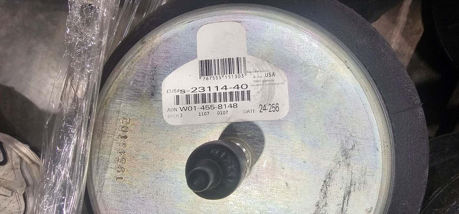 2- Hendrickson 23114-40 Double Convoluted Air Spring Suspension Bag W01-455-8148