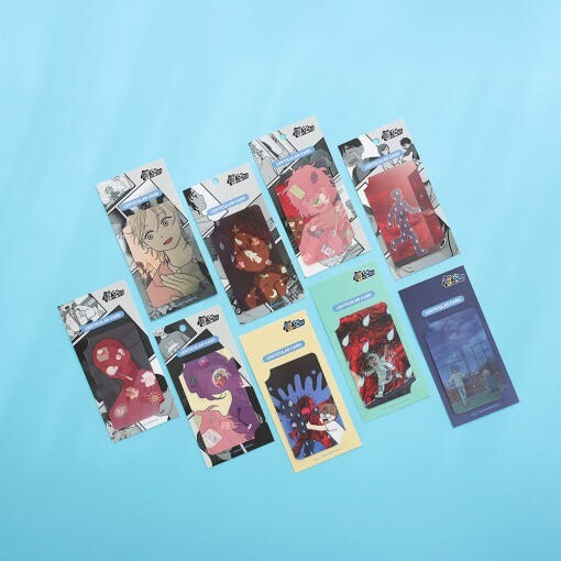 Webtoon MD [ No Home 집이 없어 ] Lenticular Card 9 TYPE 렌티큘러 카드 9종 (WTFRD257)