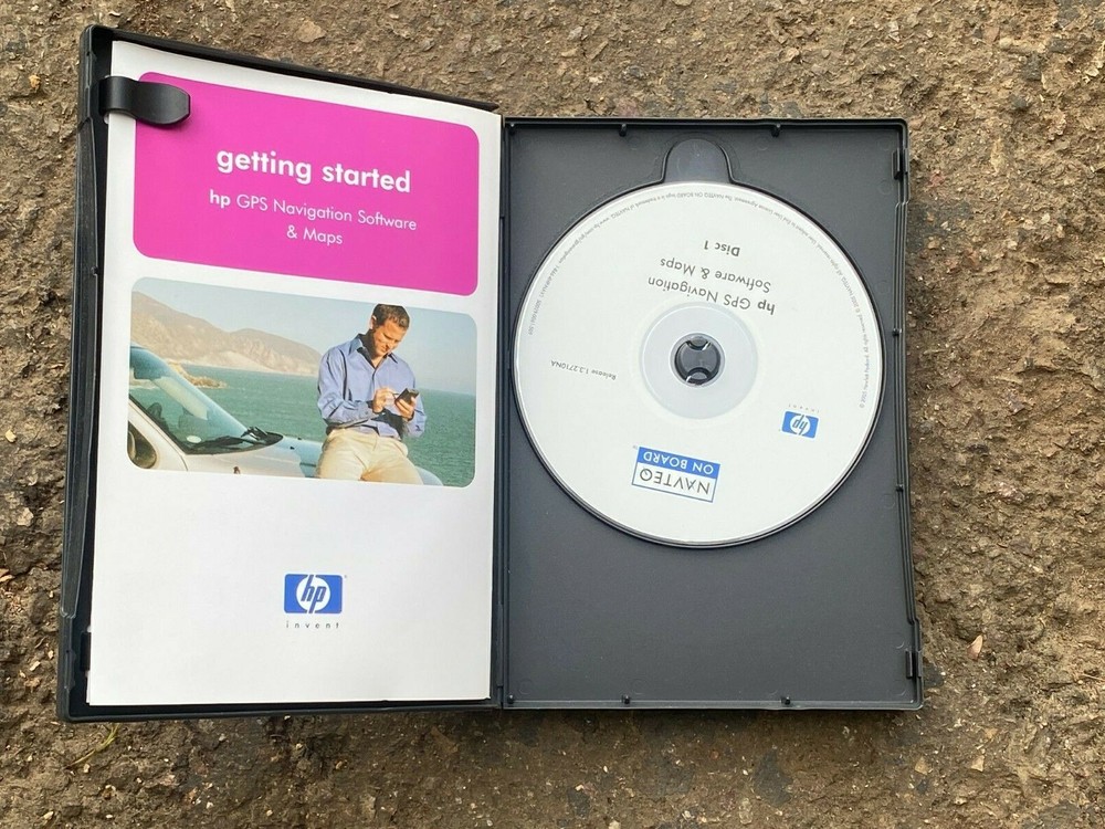 HP Navteq Navigation Software & Maps U0029-0060-509 Complete 3 CD set