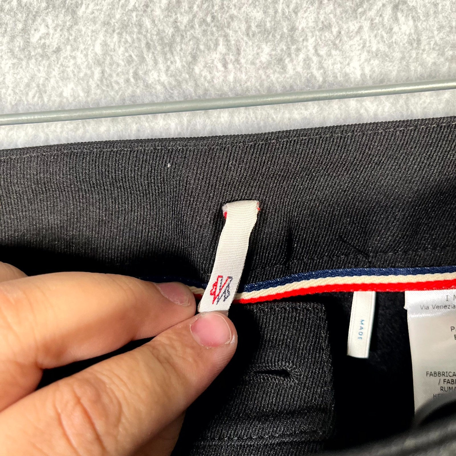 Moncler Grenoble Stirrup Ski Pants Womens 26 Black Twill (Tag Torn)