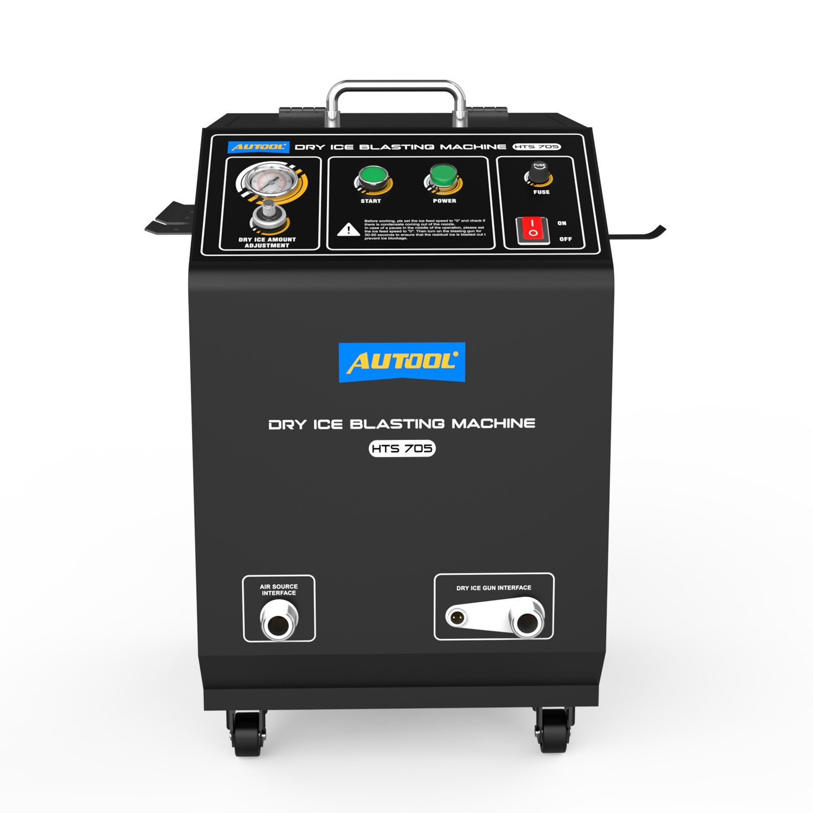 Dry Ice Blaster Cleaner Car Ship Intake Valve Dry Ice Blasting Cleaning Machine