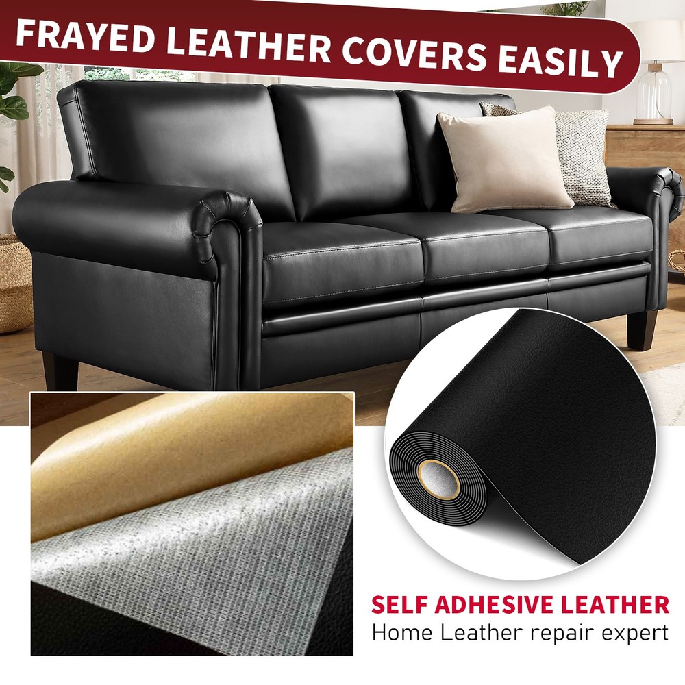 Leather-Repair-Patch Self-Adhesive Leather Refinisher-Cuttable Sofa Repair-Patch