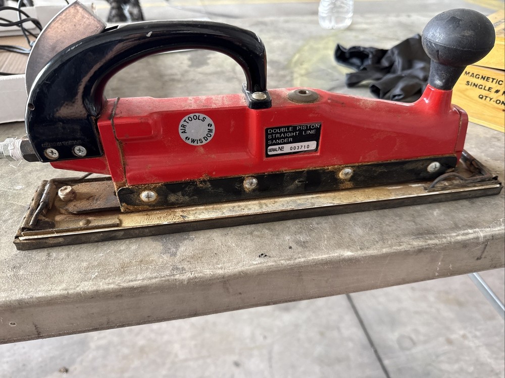 Double Piston Straight Line Sander AIRTOOLS WISDOM
