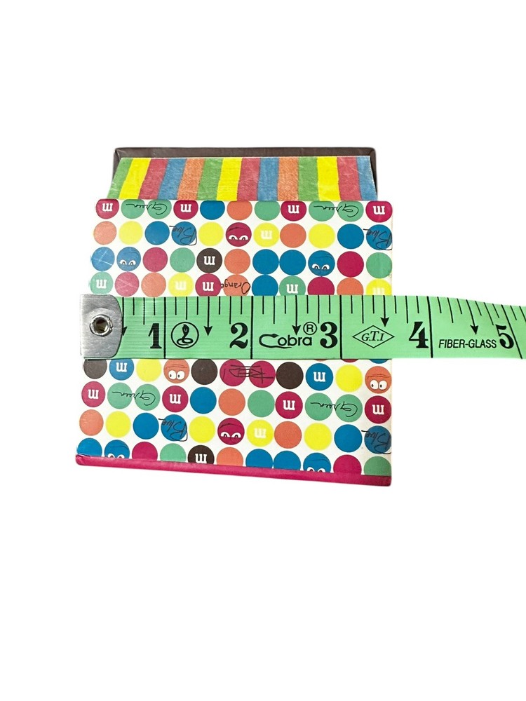 Vintage 2007?M&M's Studio 18 Note Pad Yellow