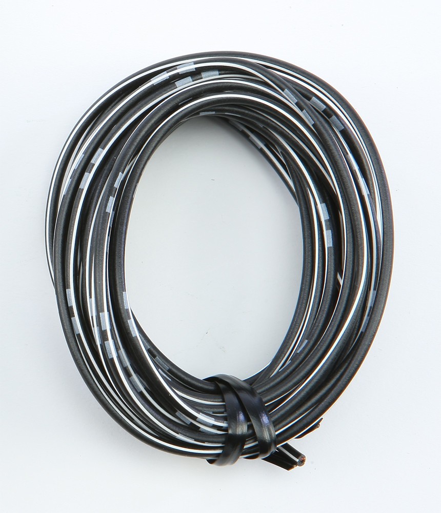 Shindy Colored Wiring Black/White 16-682