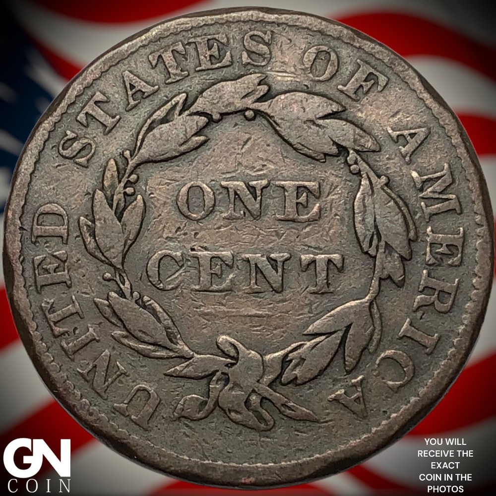 1837 Coronet Head Large Cent Y4232