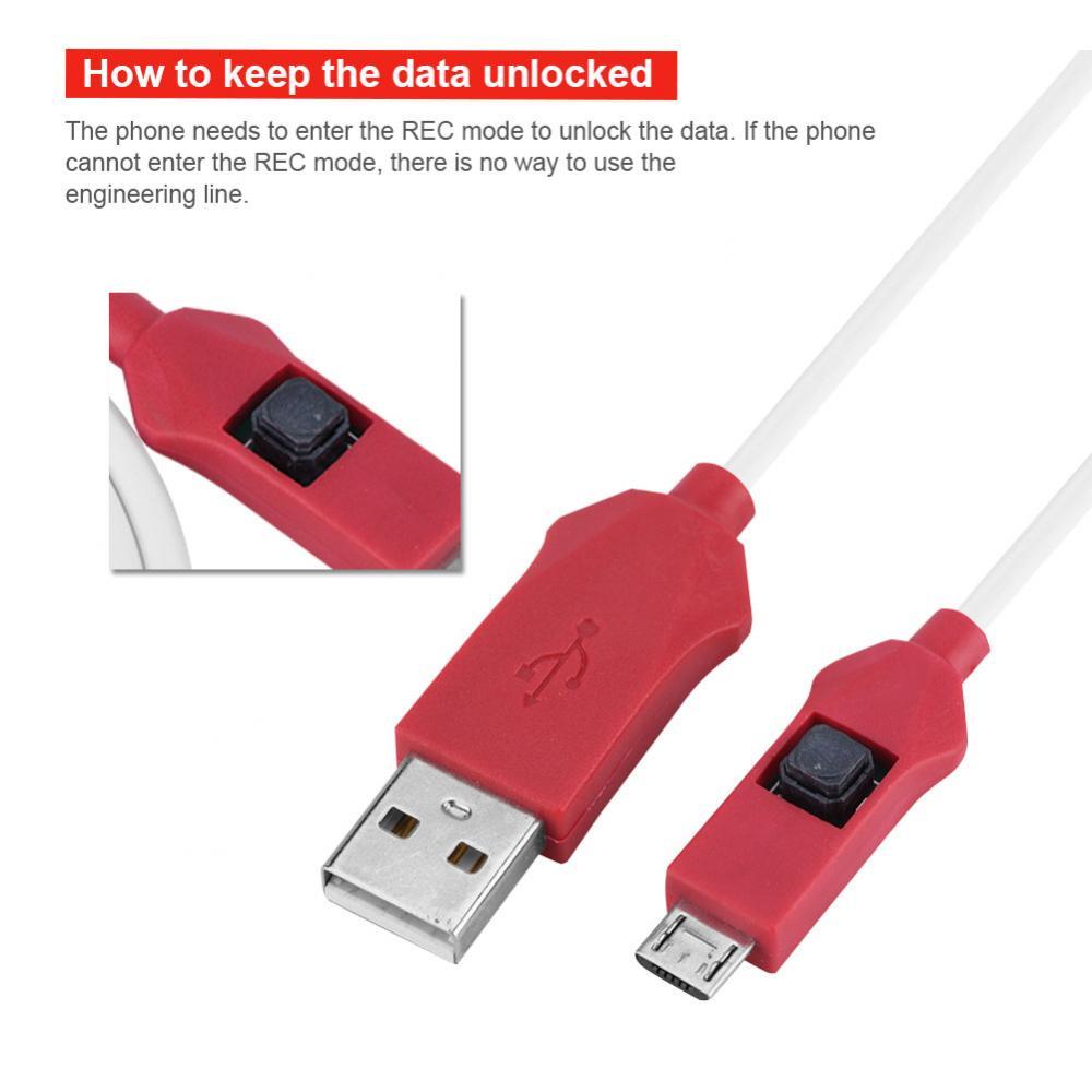 EDL 2-in-1 Cable 9008 Mode Deep Flash Mode USB C Micro Unlock Flash