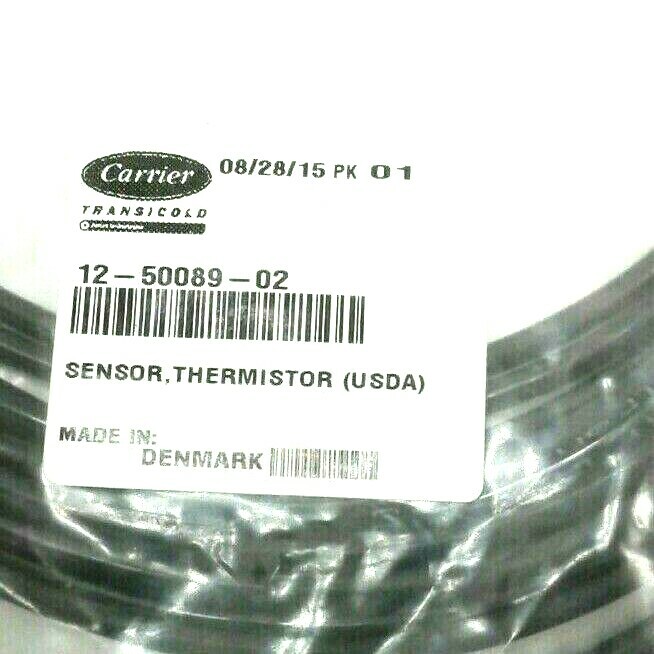 Carrier Transicold Sensor, Thermistor 12-50089-02 USDA Sensor