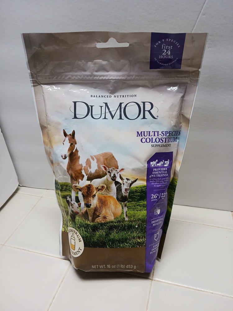 DuMor Multi-Species Colostrum Supplement 16 oz. Bag