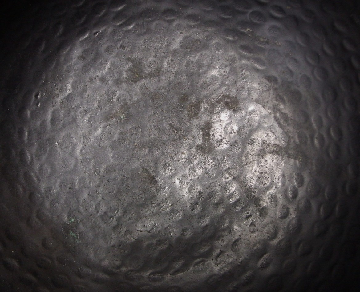 or2606 JAPANESE BUDDHIST SINGING BOWL ORIN 22.9cm / 9inch Width HANDMADE VINTAGE