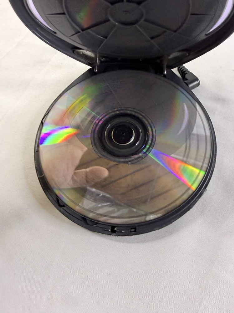 Sony D-EJ825 Portable CD Player And Adapter Working Condition, Needs Batteries